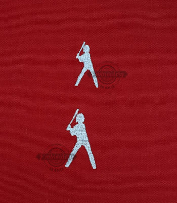 Little Players Batter Stance Child Machine Embroidery Design